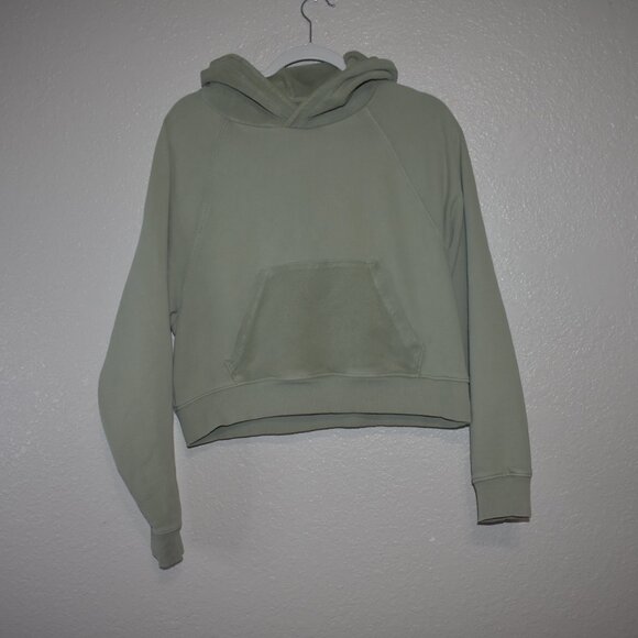 aerie Sweaters - Aerie Luxe inside out Hoodie size SMALL